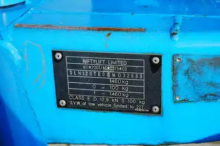 Plataforma de reboque   2016  Niftylift 120TE MK1C | 2016 (16)