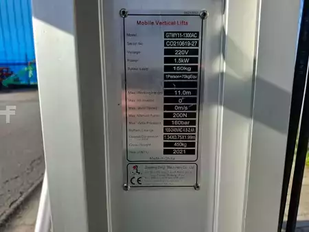 Egyéb 2021  Dingli GTWY11-1300AC | 2021 (13)