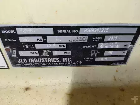 Scherenarbeitsbühne 2015  JLG 4394RT (13)