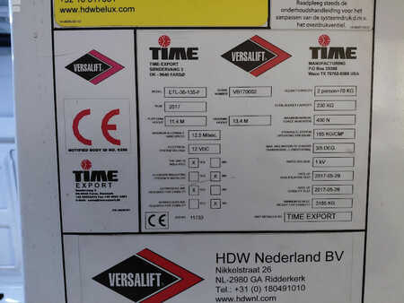 LKW-Arbeitsbühne 2017  Versalift ETL-36-135-F / SPRINTER 314 CDI (13)