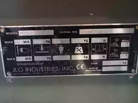 Scherenarbeitsbühne 2015  JLG M3369 (9)