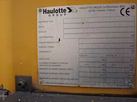 Kolmo zvedaná plošina 2017  Haulotte STAR 10 (6)