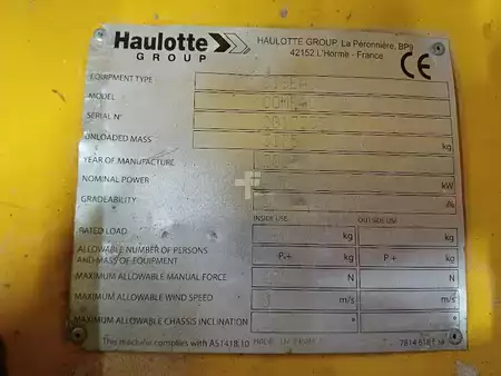 Pracovní plošina s nůžkovým zdvihem 2017  Haulotte COMPACT 14 (7)