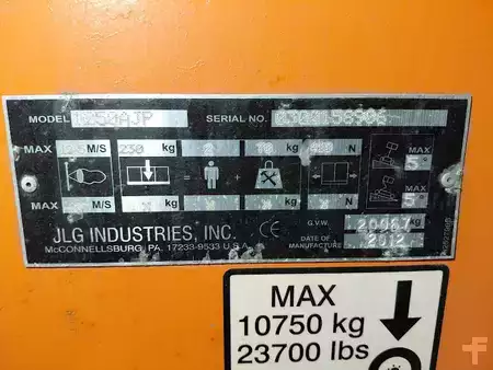 Articulating boom 2012  JLG 1250AJP (13)