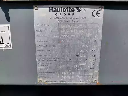Piattaforme aeree articolate 2016  Haulotte HA16 RTJ PRO (11)