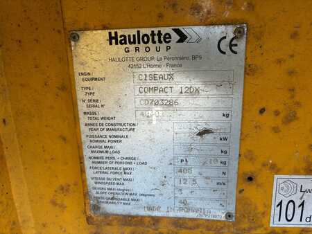 Plataforma Tijera 2014 Haulotte COMPACT 12DX (7)