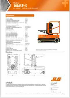 Senkrechtarbeitsbühne 2018  JLG 10 MSP (9)