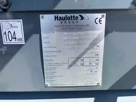 Plataforma Articulada 2018  Haulotte HA16RTJ (9)