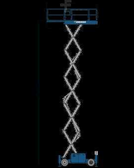 Scissor lift 2017  Genie GS 4069 BE (8)