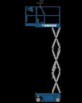 Piattaforme aeree a pantografo 2023  Genie GS 1432m (10)