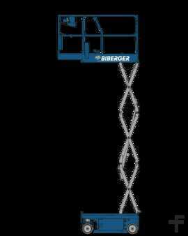 Piattaforme aeree a pantografo 2021  Genie GS 1432m (11)