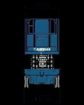 Pracovní plošina s nůžkovým zdvihem 2025 Genie Genie GS 2646 E-Drive Next Gen (4)