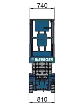 Scherenarbeitsbühne  Genie GS 1932 E-Drive Next Gen (4)