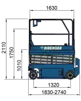 Plataforma Tijera 2021  Genie GS 1932 E-Drive (10)