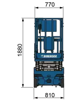 Schaarhoogwerker 2025  Genie GS 1432m (5)