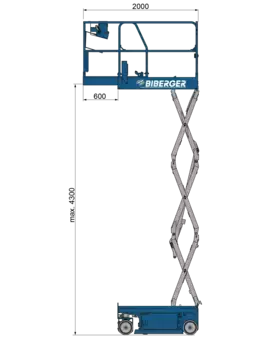 Schaarhoogwerker 2025  Genie GS 1432m (6)