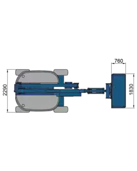 Knikarmhoogwerker  Genie Z45 XC (10)