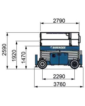 Schaarhoogwerker 2020  Genie GS 3369 RT (12)
