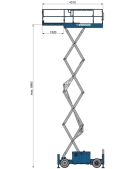 Schaarhoogwerker 2020  Genie GS 3369 RT (13)
