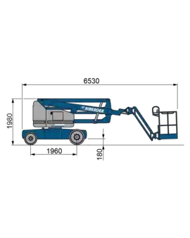 Knikarmhoogwerker 2021  Genie Z40NRJ (8)
