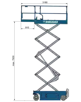 Scissor lift 2022  Genie GS 2632 (10)