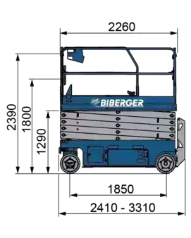 Podnośnik nożycowy 2022  Genie GS 3246 (10)