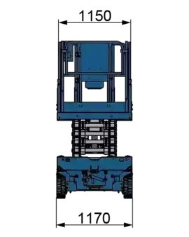 Podnośnik nożycowy 2022  Genie GS 3246 (10)