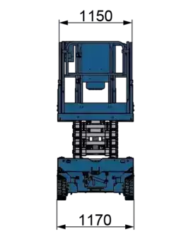 Podnośnik nożycowy 2022  Genie GS 3246 (9)