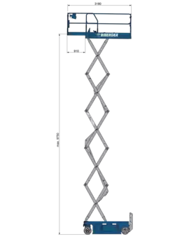 Podnośnik nożycowy 2022  Genie GS 3246 (10)