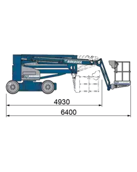 Podnośnik przegubowy 2026  Niftylift HR17NE (12)