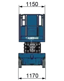 Podnośnik nożycowy 2022  Genie GS 2646 E-Drive (10)