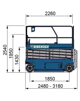 Podnośnik nożycowy 2026  Genie GS 3246 (4)
