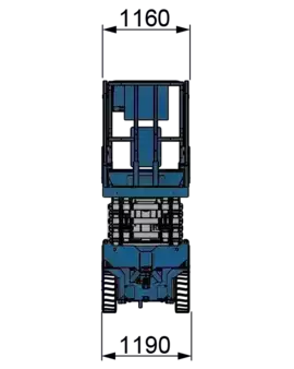 Podnośnik nożycowy 2026  Genie GS 3246 (5)