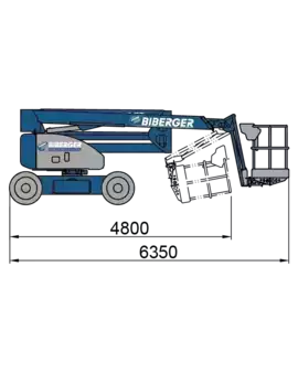 Podnośnik przegubowy 2026  Niftylift HR17 Hybrid 4x4 (4)
