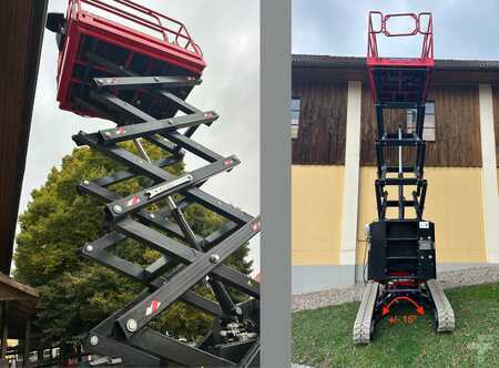 Pracovní plošina s nůžkovým zdvihem  [div] BIBI 1090-BL EVO Bi-Energy (3)