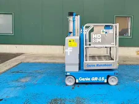 Spezialgeräte 2022  Genie GR-15 Runabout Arbeitsbühne (1)