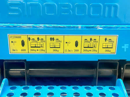 Piattaforme aeree a pantografo 2025  Sinoboom 2132E (9)