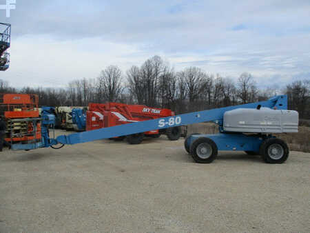 Telescopic boom lift 2006  Genie s80 (1)