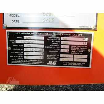 Telescopic boom lift 2006  JLG 800s (11)