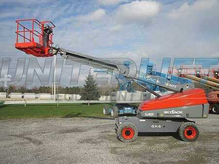 Telescopic boom lift 2008  Skyjack sj40t (2)