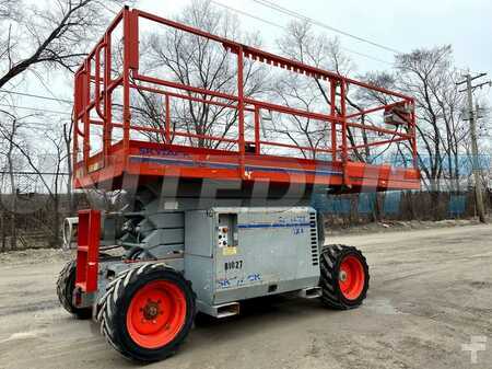 Scissor lift 2008  Skyjack sj6832rt (6)
