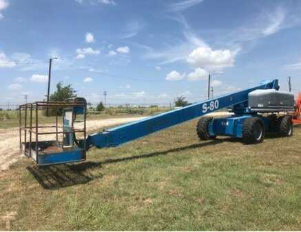 Telescopic boom lift 2006  Genie s80 (1)
