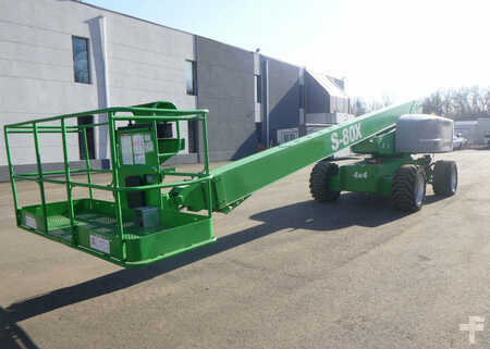 Telescopic boom lift 2014  Genie s80x (3)