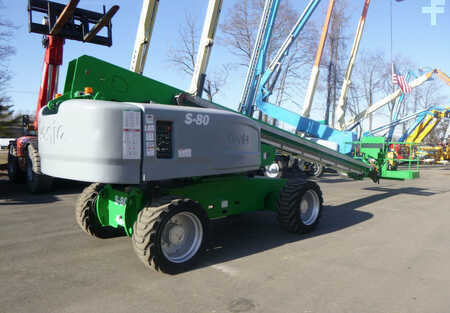 Telescopic boom lift 2014  Genie s80x (5)