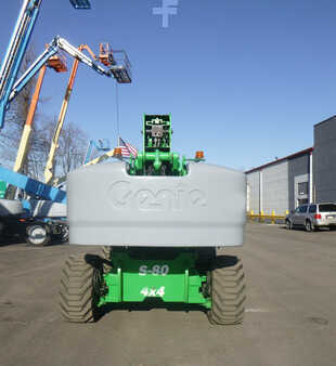 Telescopic boom lift 2014  Genie s80x (6)