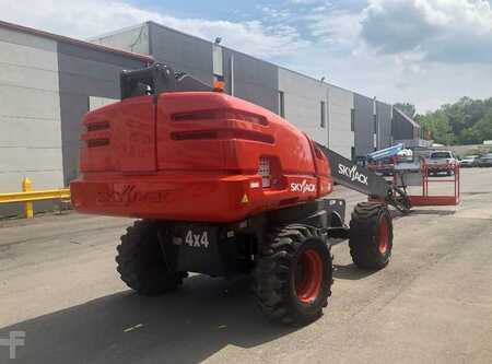 Telescopic boom lift 2014  Skyjack sj66t (2)