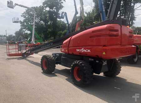 Telescopic boom lift 2014  Skyjack sj66t (4)