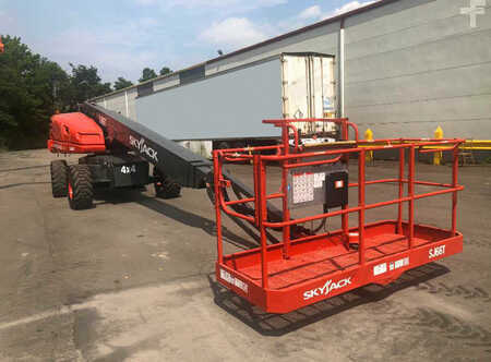 Telescopic boom lift 2014  Skyjack sj66t (5)