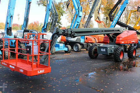 Telescopic boom lift 2016  Skyjack sj66t (1)