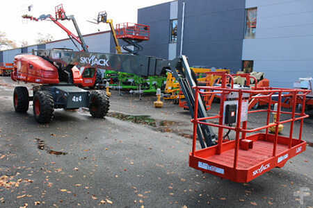 Telescopic boom lift 2016  Skyjack sj66t (9)
